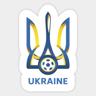 Ukraine football team Sticker